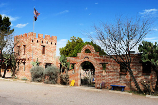 Tower in historic tubac