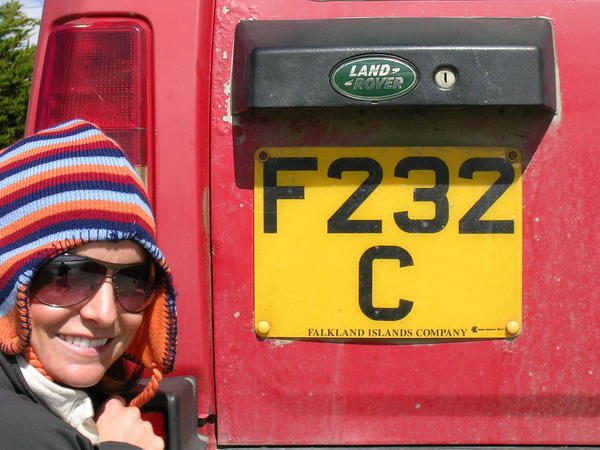 Land Rover: the official car of the Falklands