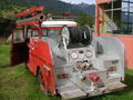 retired landrover fire truck