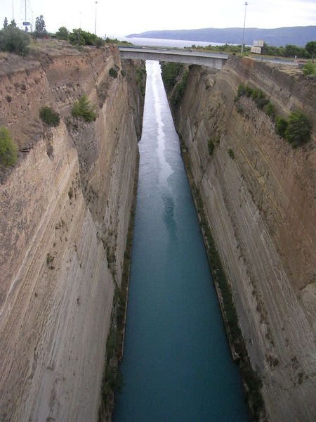 the Korinth Canal