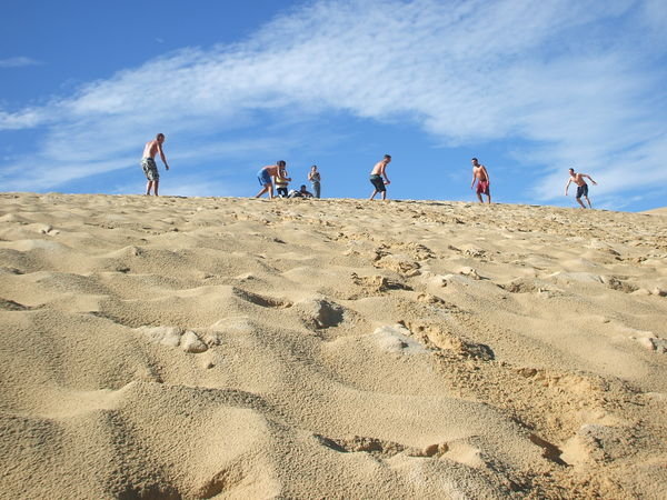 Sand sand and more sand