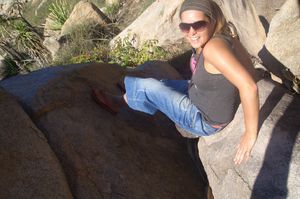 kate rock climbing