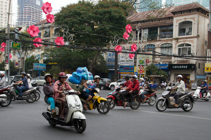 Ho Chi Minh Traffic Chaos