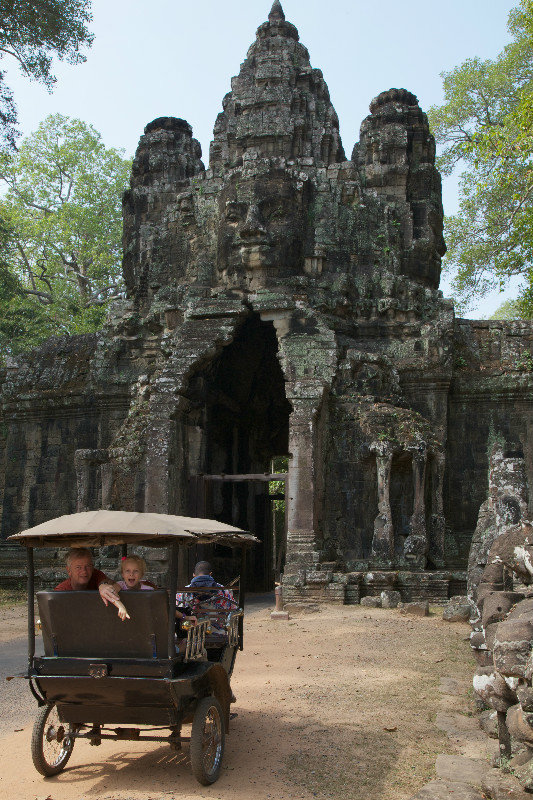 Exploring Angkor by TukTuk