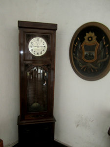 Clock and Crest from 1700's