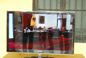 City Council Meeting Peruvian style.