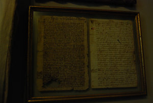 Family founding proclamation from mid-1700's