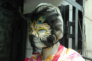 Mask for sale in a local shop
