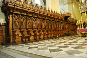 Wood Detail on Main Altar