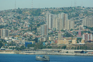 Down town Valparaiso