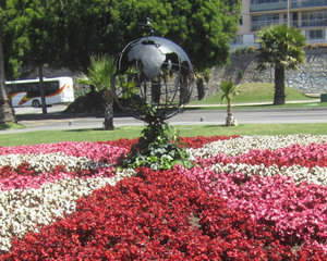 Globe in the park