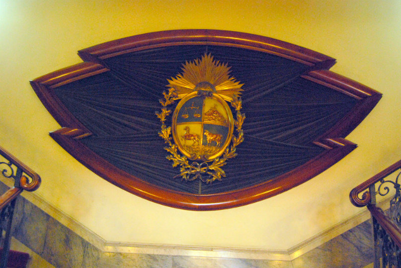 Interior wood detail Presidential Museum-001