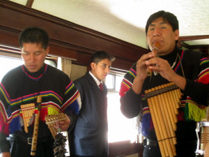 Peruvian's love to play their music