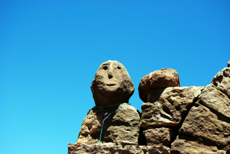 As are the carved faces and heads
