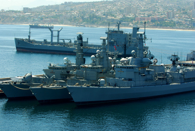 Chilean frigates