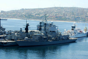 Chile's main naval base
