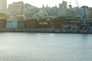 Montevideo container yard