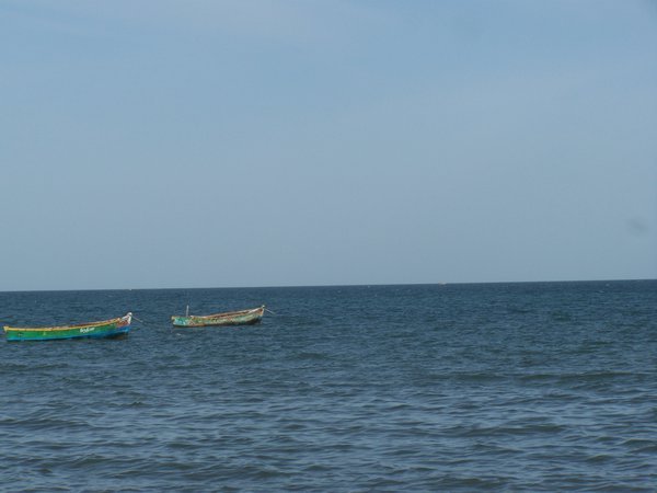 The tamed sea in Rameshwaram