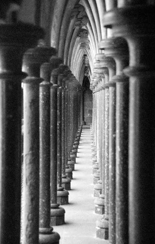 The Cloisters of the Abbey.