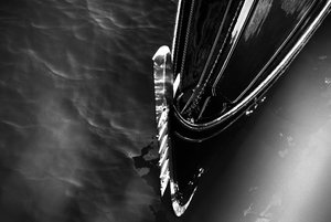 Gondola in Black and White