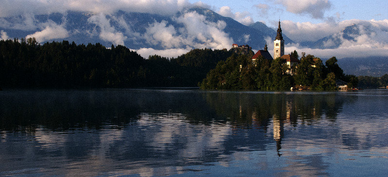Lake Bled After The Rain