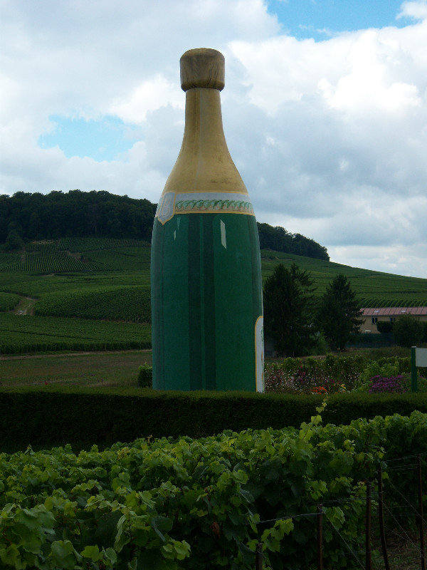 The Enormous Champagne Bottle