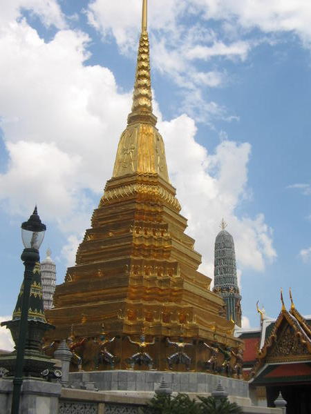In the grounds of the Grand Palace