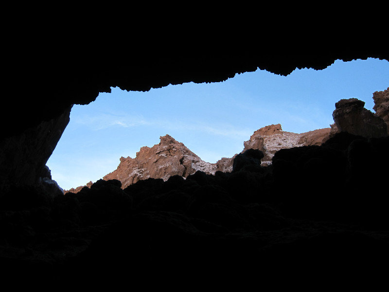 View out of a Cave we visitted..
