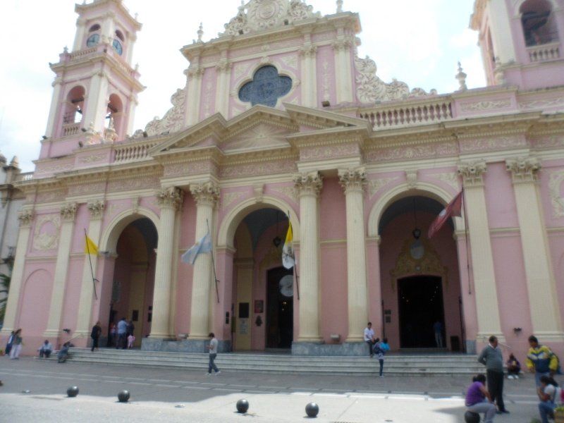 Colonial building in main plaza