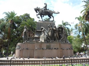 Statue in main plaza