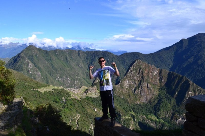 Jon at Machu Picchu