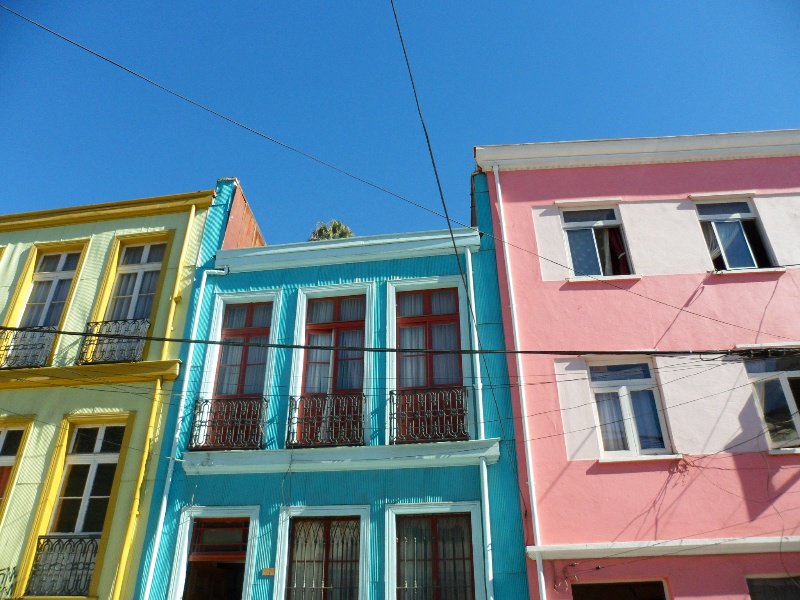 Buildings in Valparaiso 