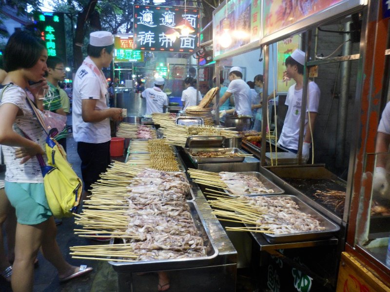 Street food Muslim Quarter 