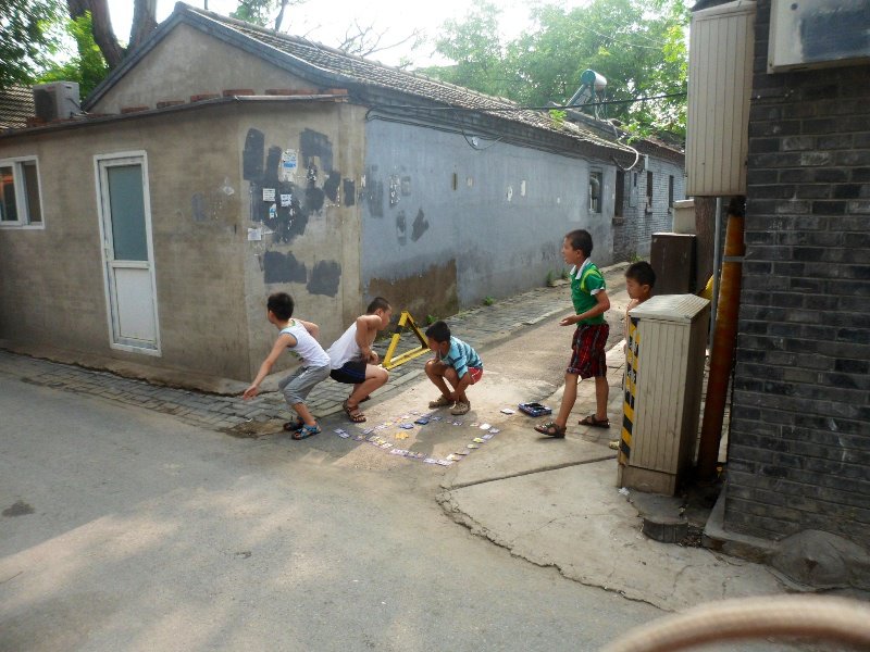 Kids in the hutong
