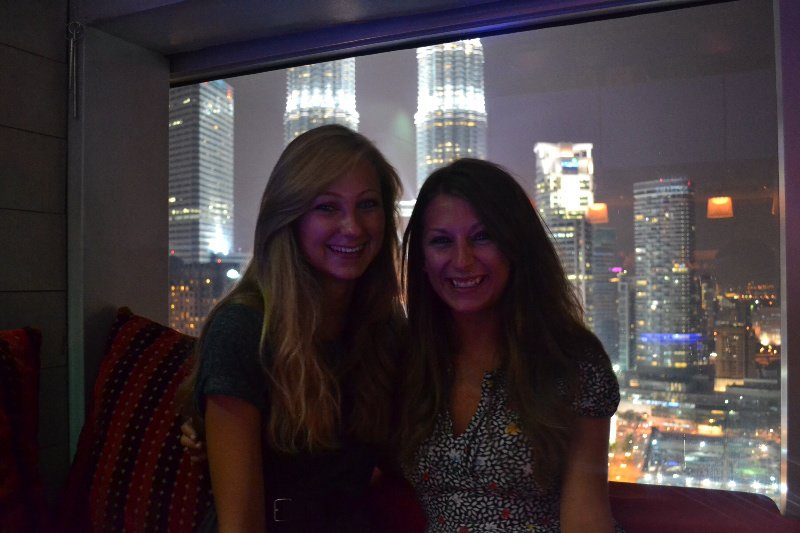 Laura and me at the Sky Bar