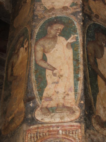 Paintings inside the caves