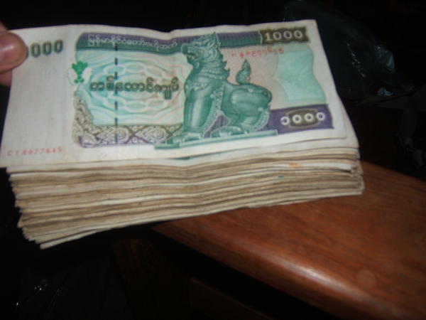 Burmese Kyats Money