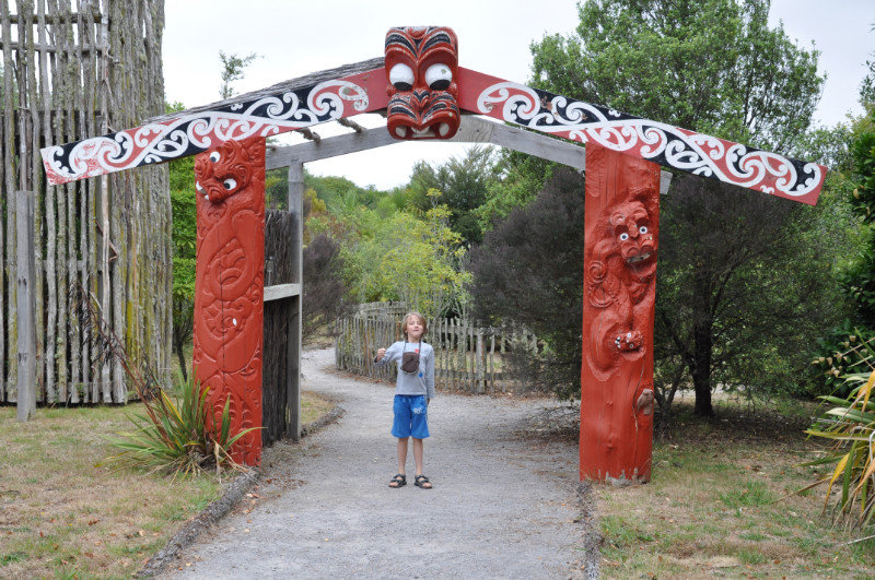 Maori village