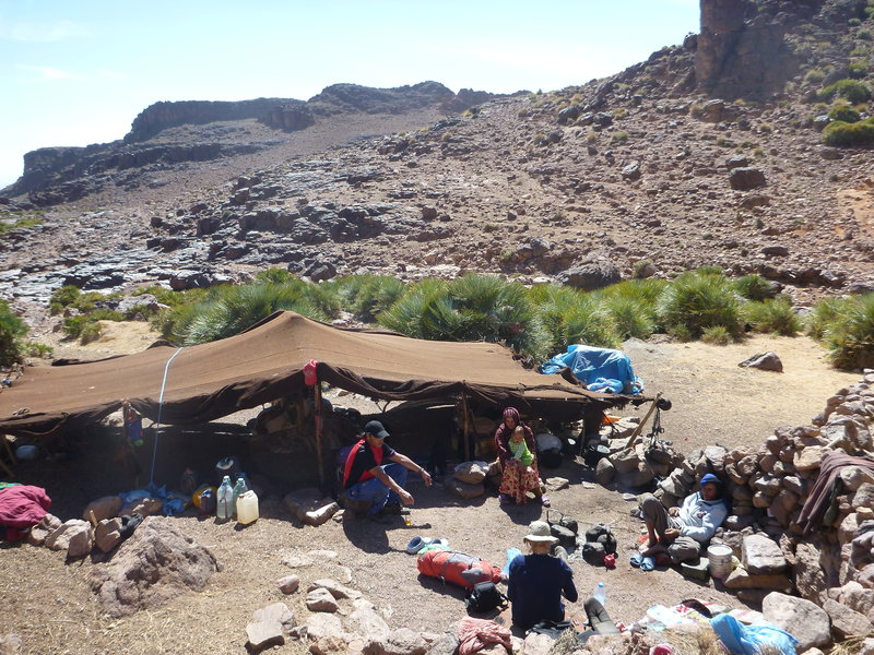 Lunch with nomads in Djebel Sarhro