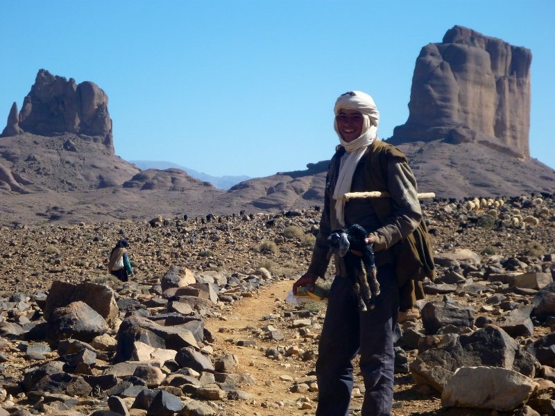 Shepherd in Djebel Sarhro