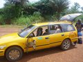 Liberia, the monkey taxi