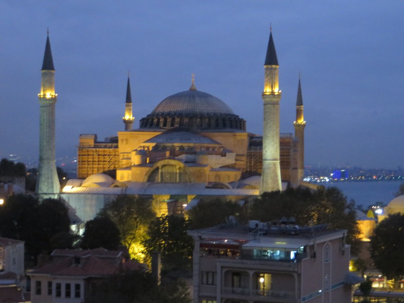 Blue Mosque from Sultanahmet Sarayi Hotel