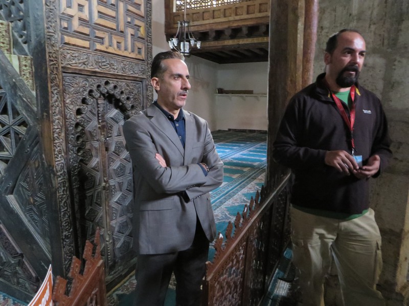 Iman talk in Mosque