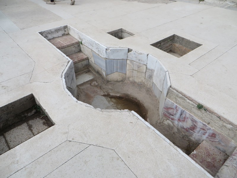 Baptismal site at St. John Basilica
