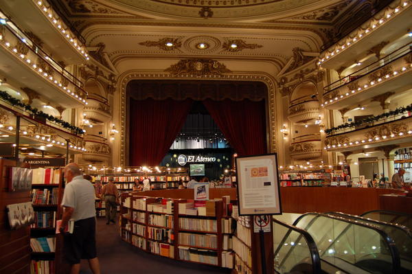 A bookshop, which used to be a theatre