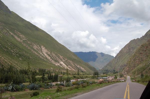 On the road in the sacred valley