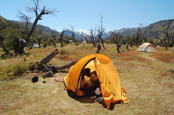 Camping in El Chalten