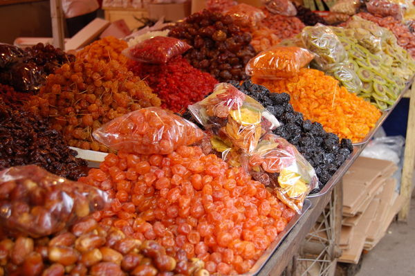 Dried Fruits on the Market
