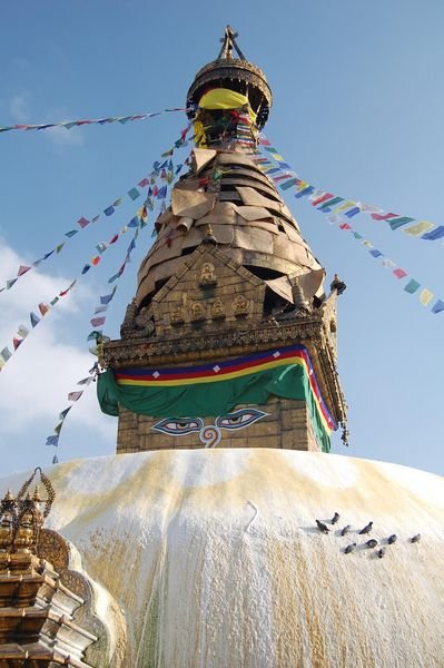 Stupa at the Monkey Temple