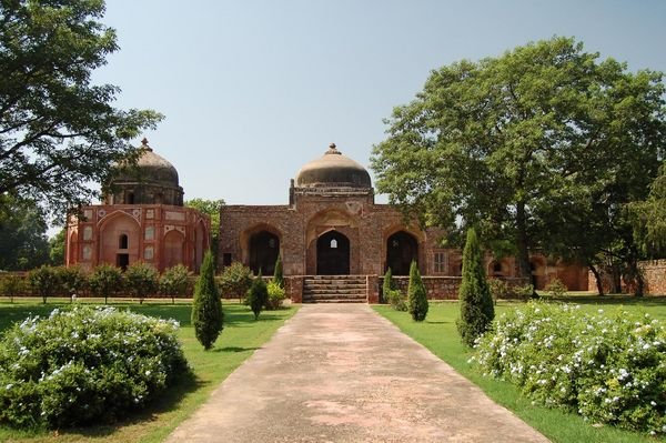 View of side Tomb and Mosque